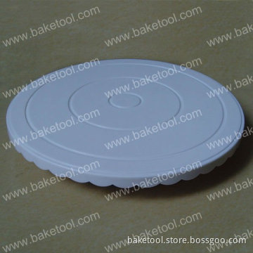 Plastic Cake Turntable Stand(29x4.6cm) for cake decorating